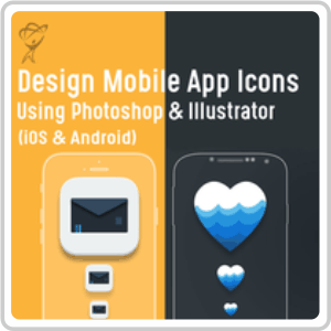 Mobile App Icon Design With Photoshop & Illustrator Online Course